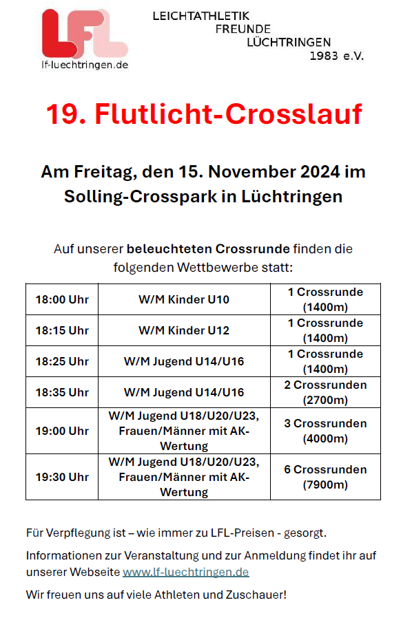 Flutlicht 2024
